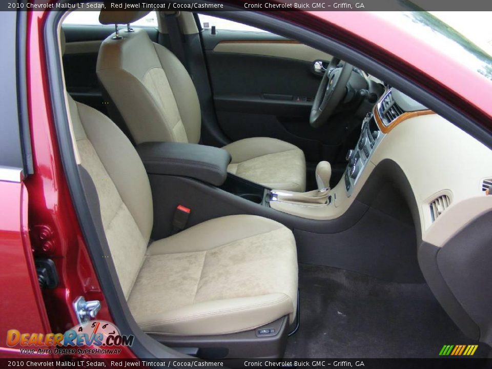 2010 Chevrolet Malibu LT Sedan Red Jewel Tintcoat / Cocoa/Cashmere Photo #14