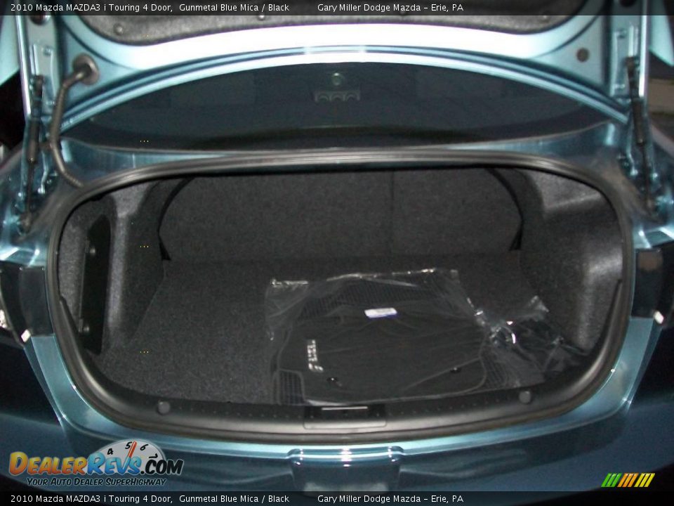 2010 Mazda MAZDA3 i Touring 4 Door Gunmetal Blue Mica / Black Photo #5