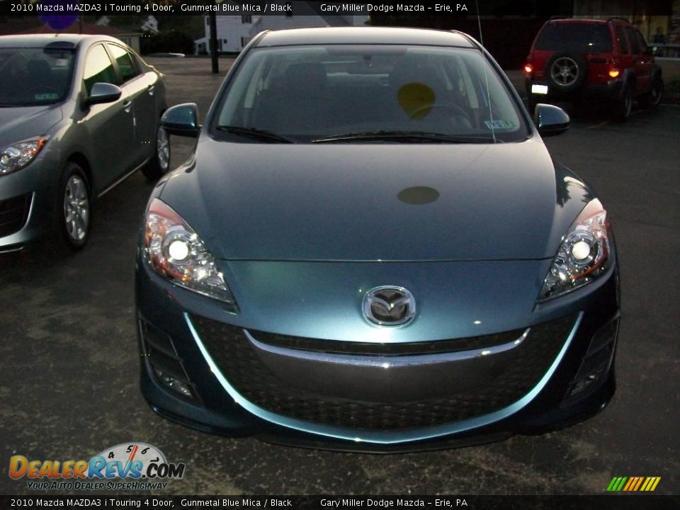 2010 Mazda MAZDA3 i Touring 4 Door Gunmetal Blue Mica / Black Photo #8
