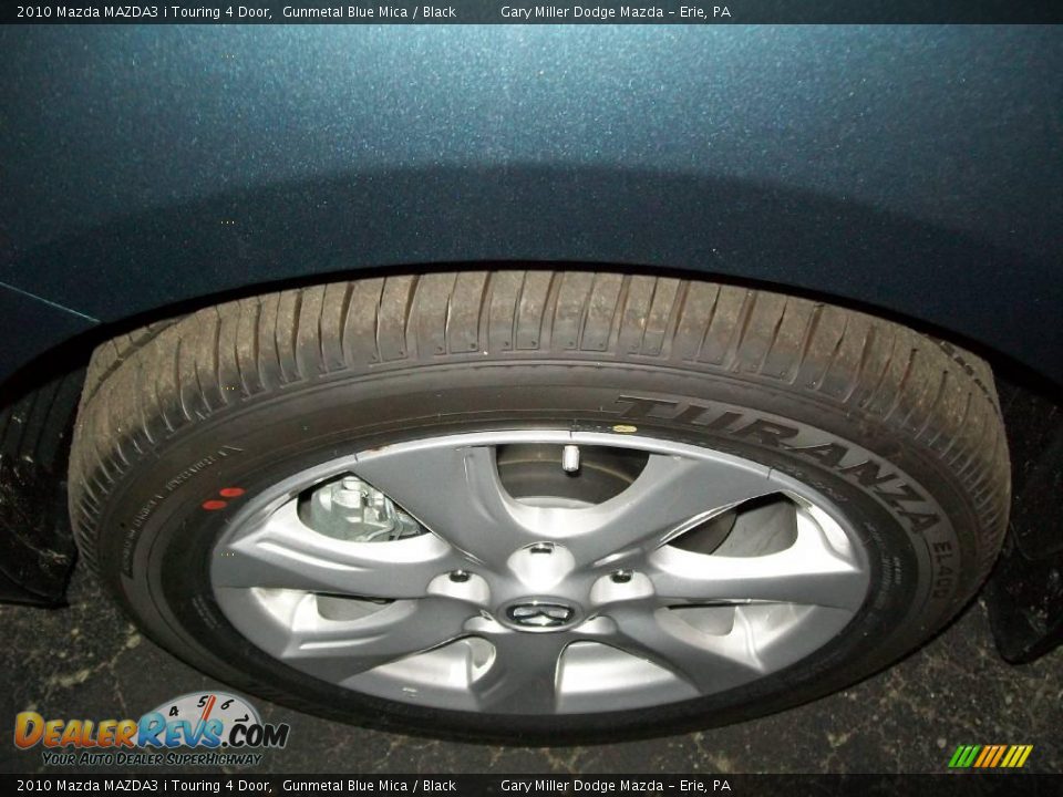 2010 Mazda MAZDA3 i Touring 4 Door Gunmetal Blue Mica / Black Photo #9