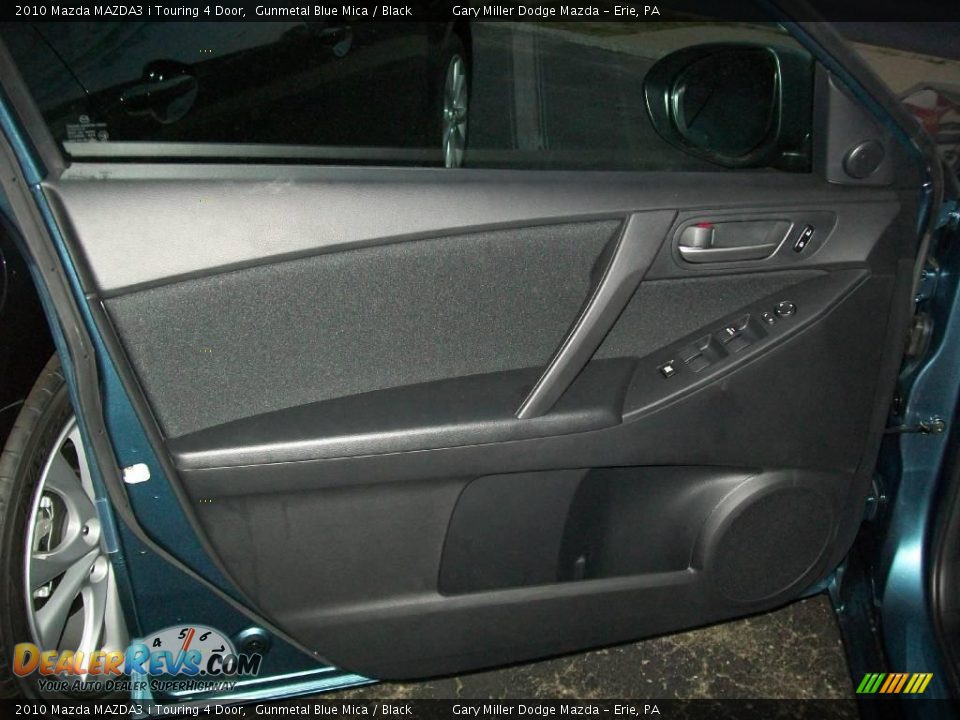 2010 Mazda MAZDA3 i Touring 4 Door Gunmetal Blue Mica / Black Photo #10
