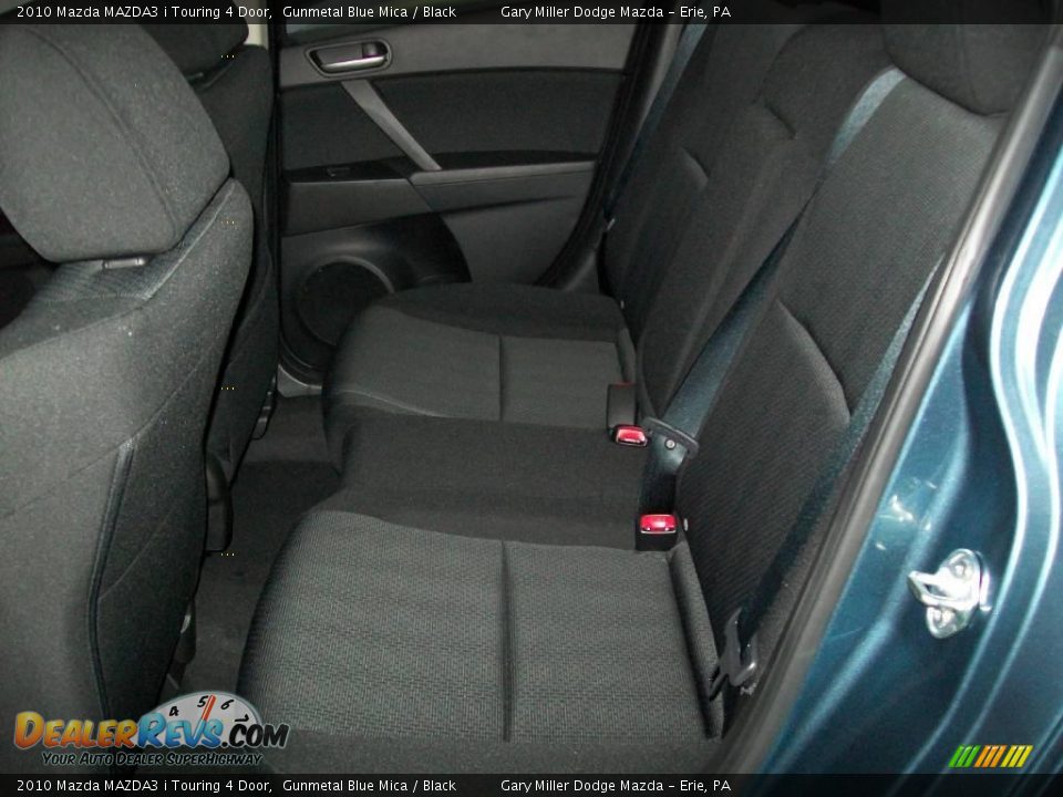 2010 Mazda MAZDA3 i Touring 4 Door Gunmetal Blue Mica / Black Photo #13