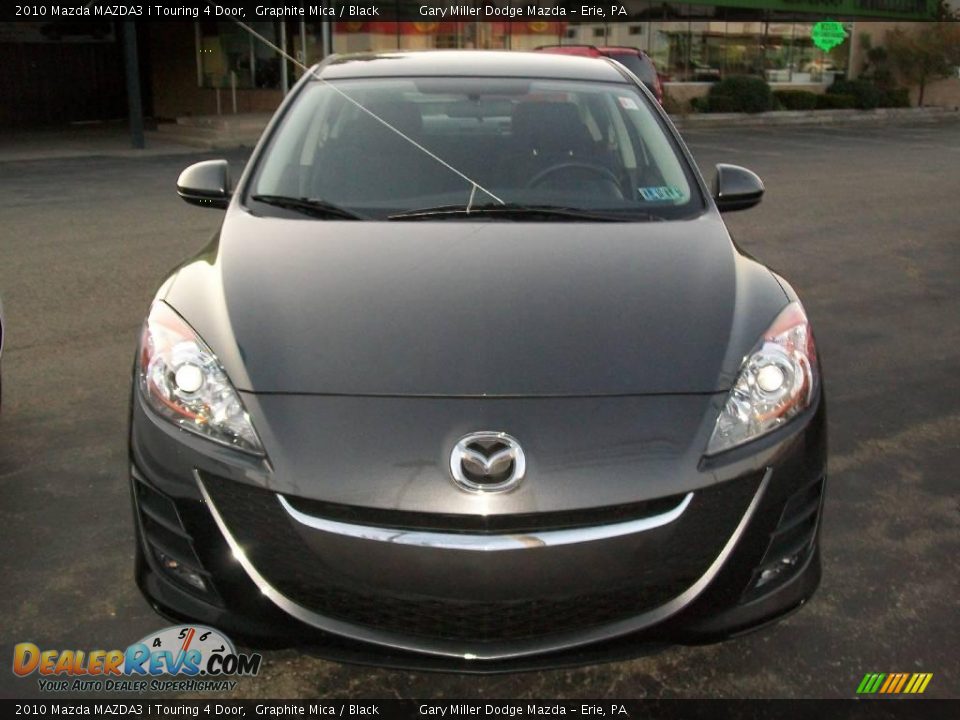 2010 Mazda MAZDA3 i Touring 4 Door Graphite Mica / Black Photo #9