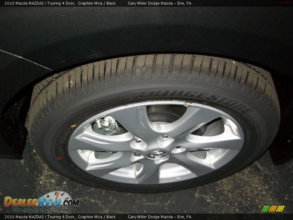 2010 Mazda MAZDA3 i Touring 4 Door Graphite Mica / Black Photo #10