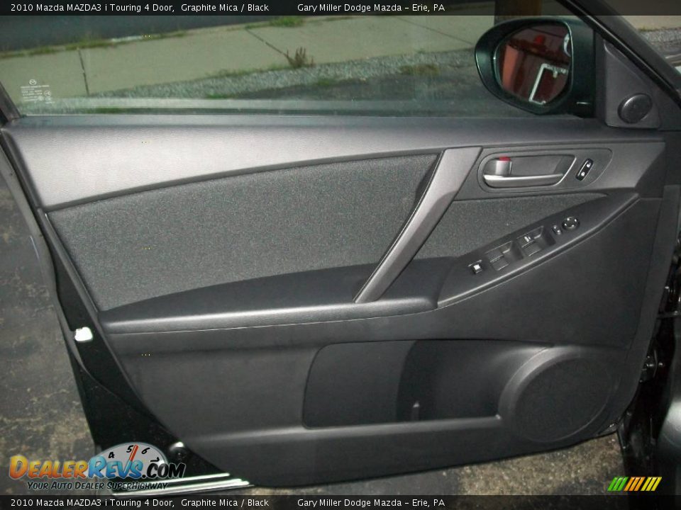 2010 Mazda MAZDA3 i Touring 4 Door Graphite Mica / Black Photo #11
