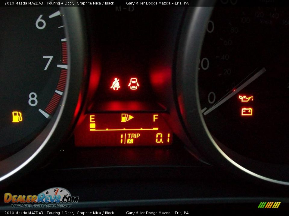 2010 Mazda MAZDA3 i Touring 4 Door Graphite Mica / Black Photo #15