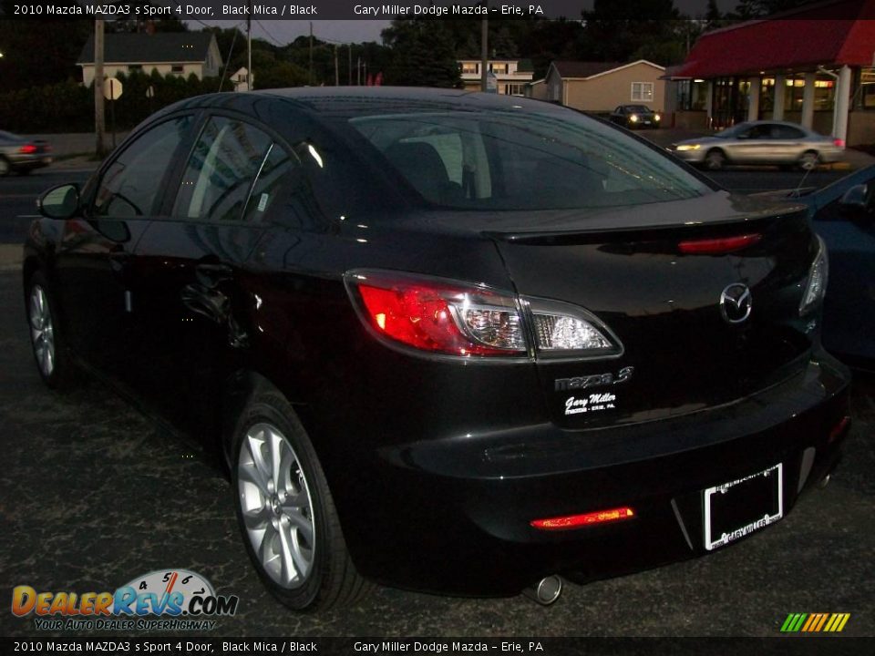2010 Mazda MAZDA3 s Sport 4 Door Black Mica / Black Photo #3