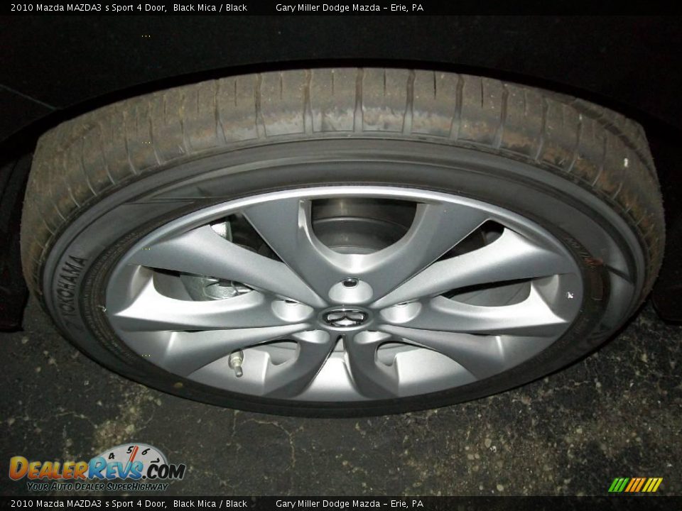 2010 Mazda MAZDA3 s Sport 4 Door Black Mica / Black Photo #9