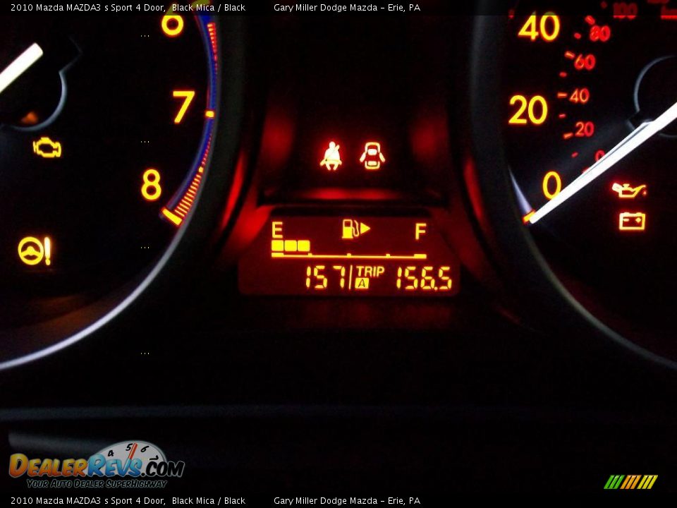 2010 Mazda MAZDA3 s Sport 4 Door Black Mica / Black Photo #15