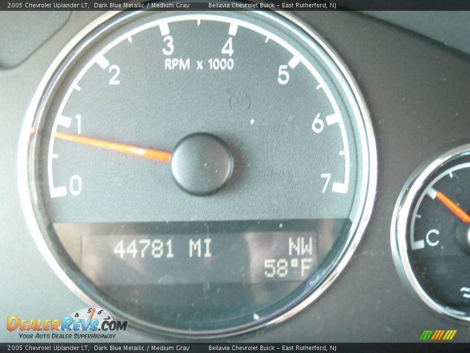 2005 Chevrolet Uplander LT Dark Blue Metallic / Medium Gray Photo #11