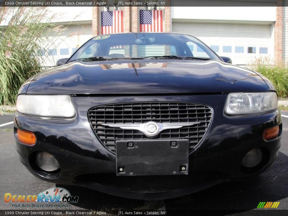 1999 Chrysler Sebring LXi Coupe Black Clearcoat / Agate Photo #2