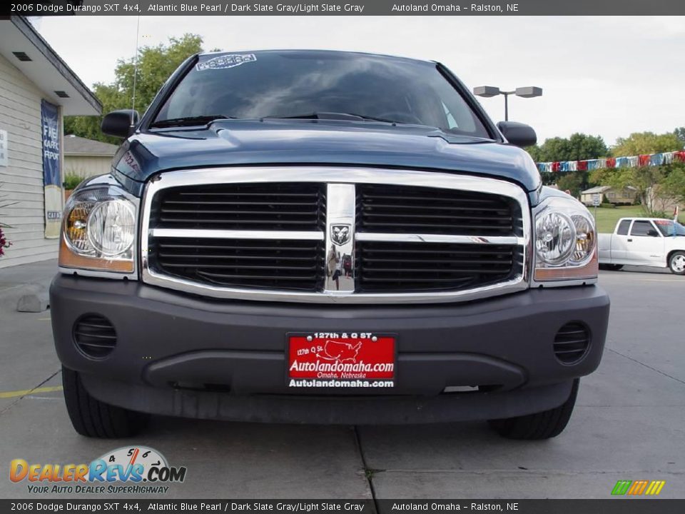 2006 Dodge Durango SXT 4x4 Atlantic Blue Pearl / Dark Slate Gray/Light Slate Gray Photo #6