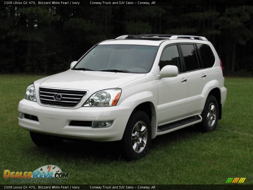 2008 Lexus GX 470 Blizzard White Pearl / Ivory Photo #1