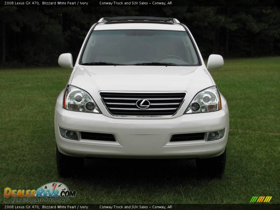 2008 Lexus GX 470 Blizzard White Pearl / Ivory Photo #2