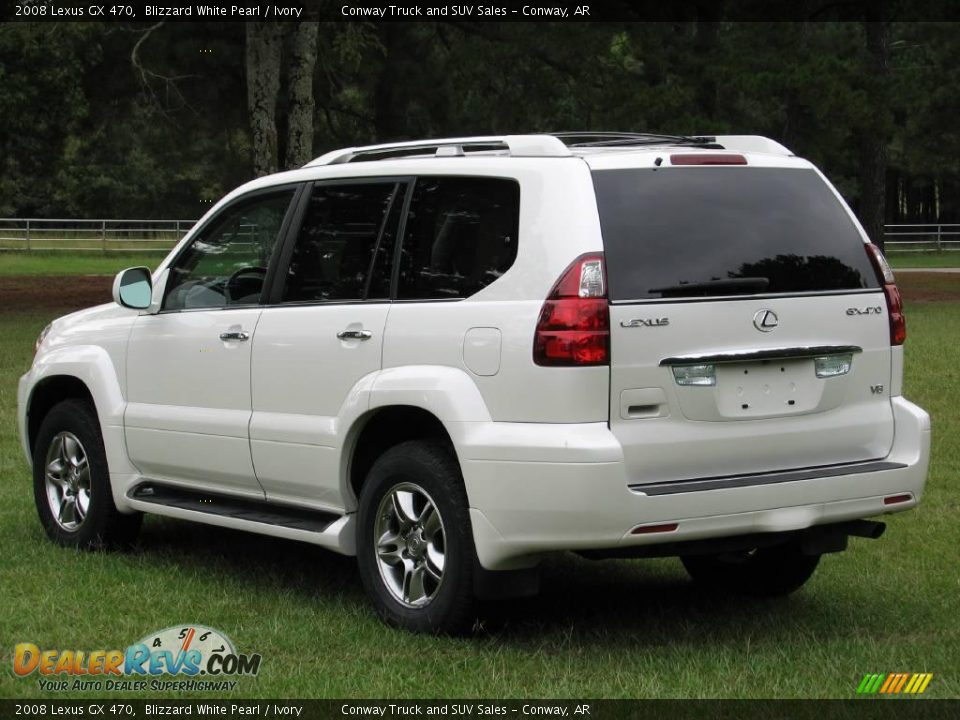 2008 Lexus GX 470 Blizzard White Pearl / Ivory Photo #6