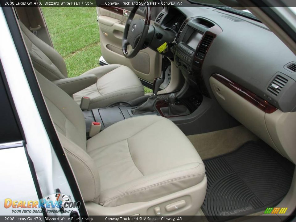 2008 Lexus GX 470 Blizzard White Pearl / Ivory Photo #11