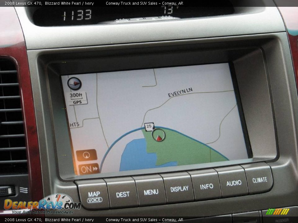 2008 Lexus GX 470 Blizzard White Pearl / Ivory Photo #14