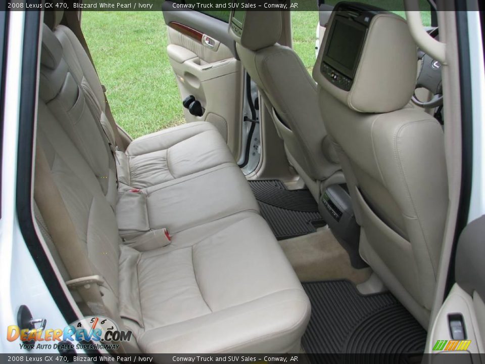 2008 Lexus GX 470 Blizzard White Pearl / Ivory Photo #15
