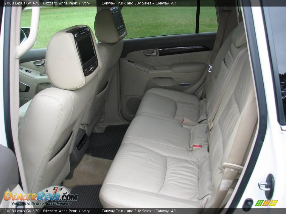 2008 Lexus GX 470 Blizzard White Pearl / Ivory Photo #16