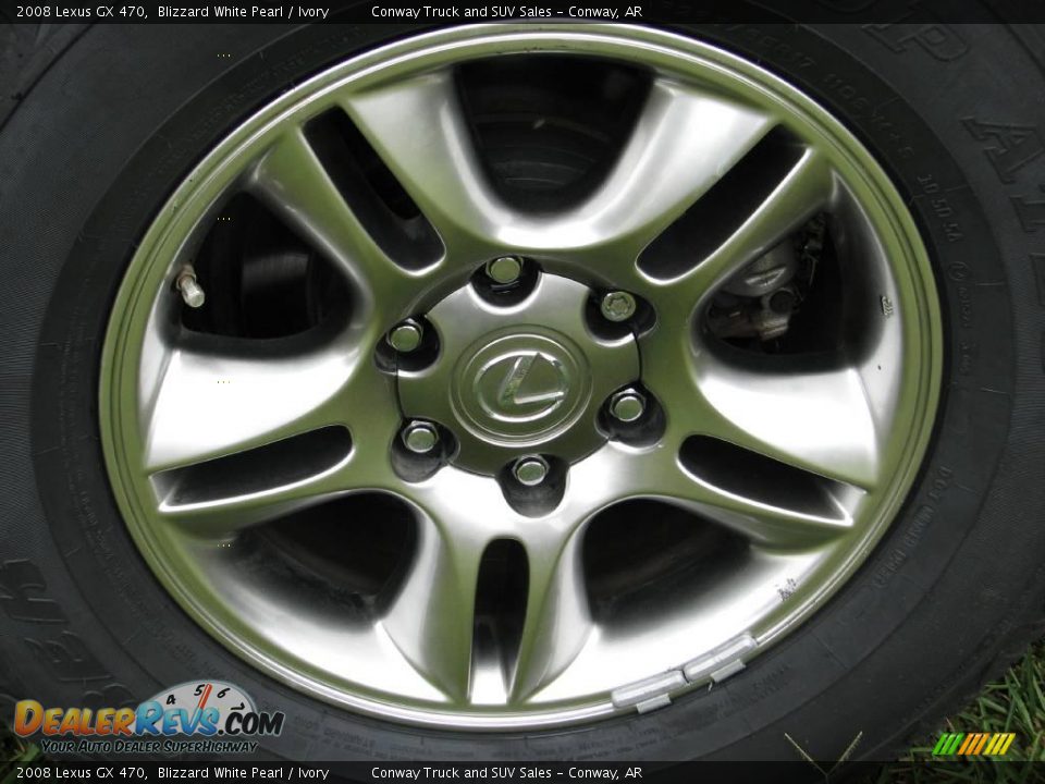 2008 Lexus GX 470 Blizzard White Pearl / Ivory Photo #21
