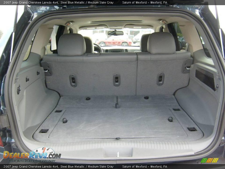 2007 Jeep Grand Cherokee Laredo 4x4 Steel Blue Metallic / Medium Slate Gray Photo #16