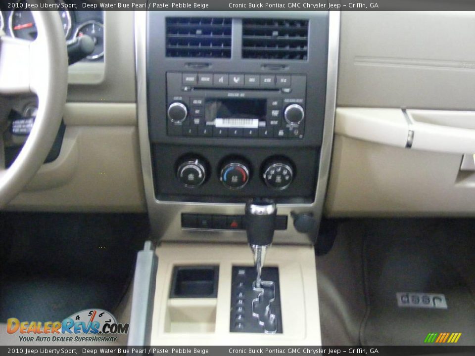 2010 Jeep Liberty Sport Deep Water Blue Pearl / Pastel Pebble Beige Photo #10