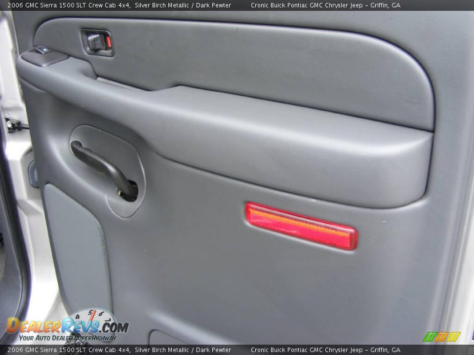 2006 GMC Sierra 1500 SLT Crew Cab 4x4 Silver Birch Metallic / Dark Pewter Photo #19