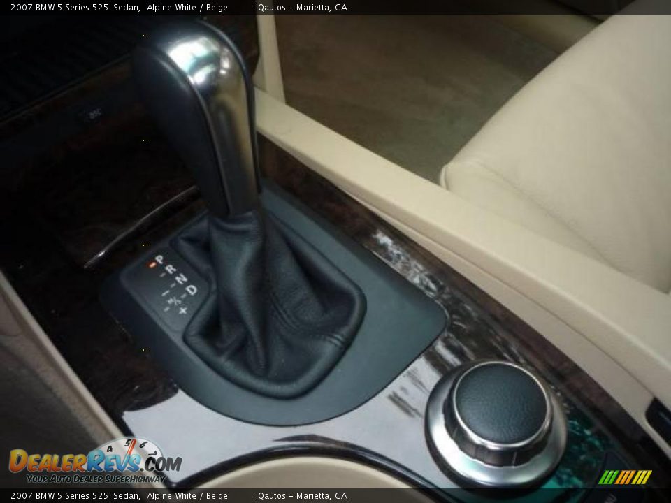 2007 BMW 5 Series 525i Sedan Alpine White / Beige Photo #19