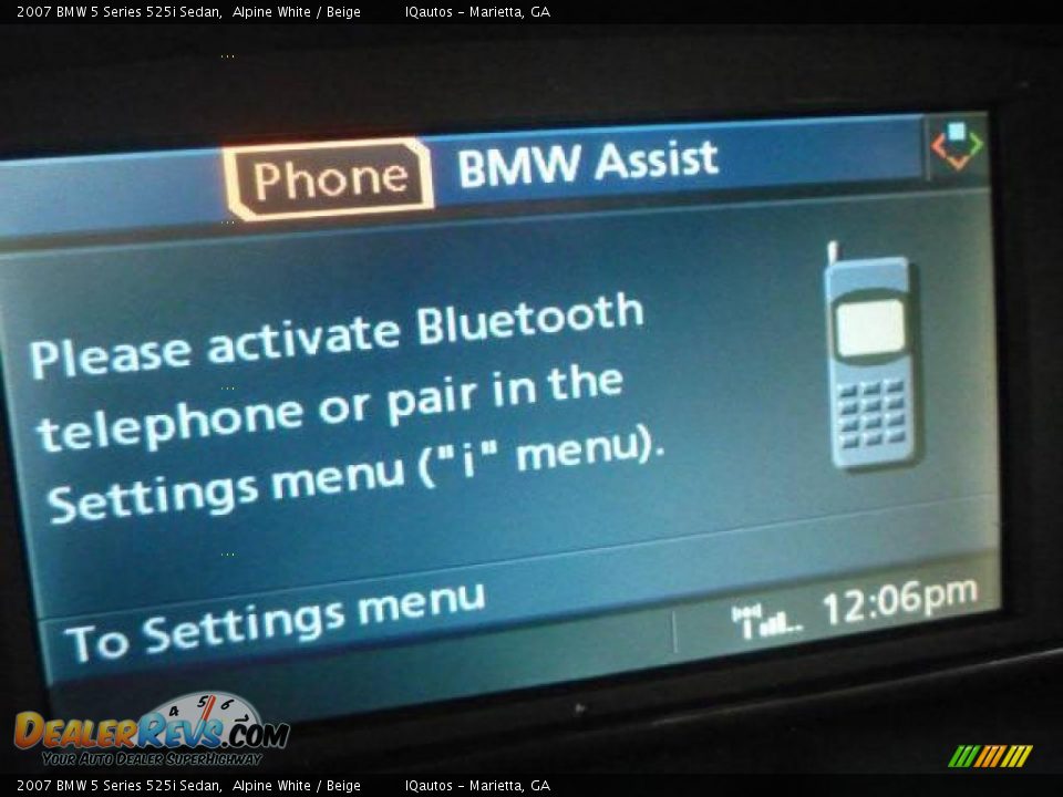 2007 BMW 5 Series 525i Sedan Alpine White / Beige Photo #23