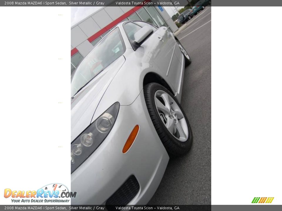 2008 Mazda MAZDA6 i Sport Sedan Silver Metallic / Gray Photo #3