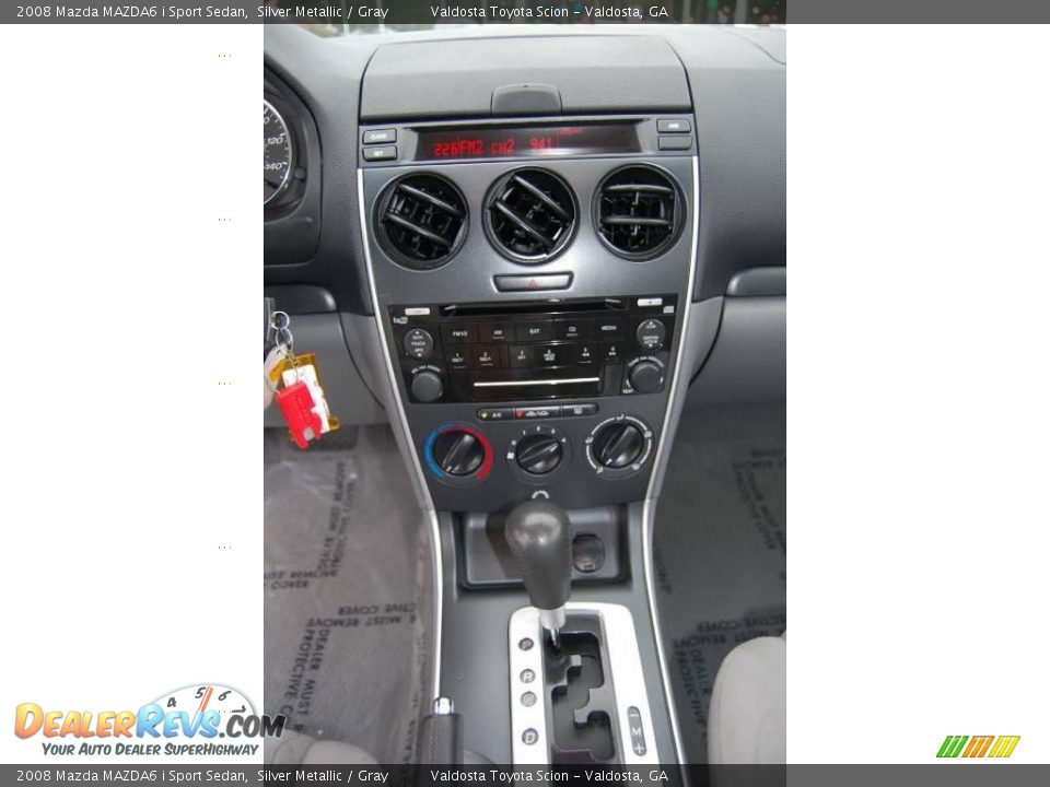 2008 Mazda MAZDA6 i Sport Sedan Silver Metallic / Gray Photo #13