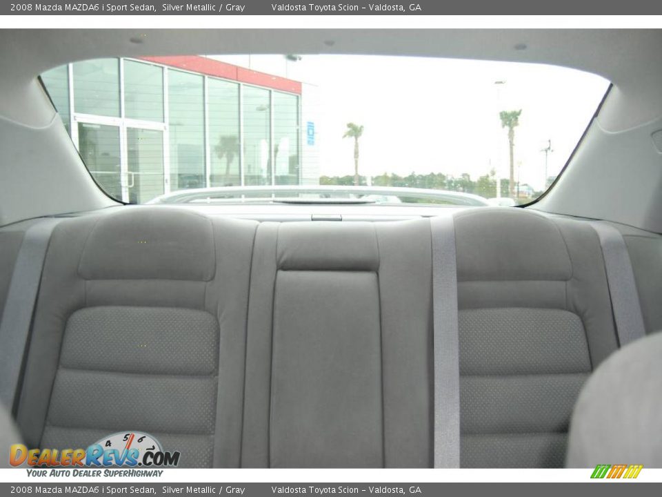 2008 Mazda MAZDA6 i Sport Sedan Silver Metallic / Gray Photo #14