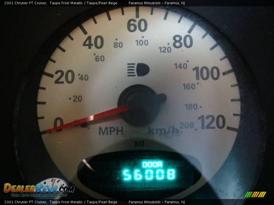 2001 Chrysler PT Cruiser Taupe Frost Metallic / Taupe/Pearl Beige Photo #12