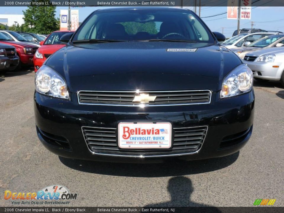 2008 Chevrolet Impala LS Black / Ebony Black Photo #2