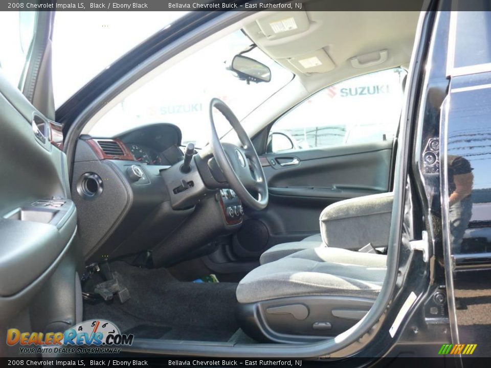 2008 Chevrolet Impala LS Black / Ebony Black Photo #7