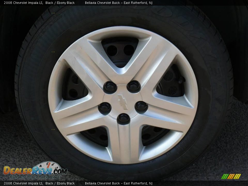 2008 Chevrolet Impala LS Black / Ebony Black Photo #14