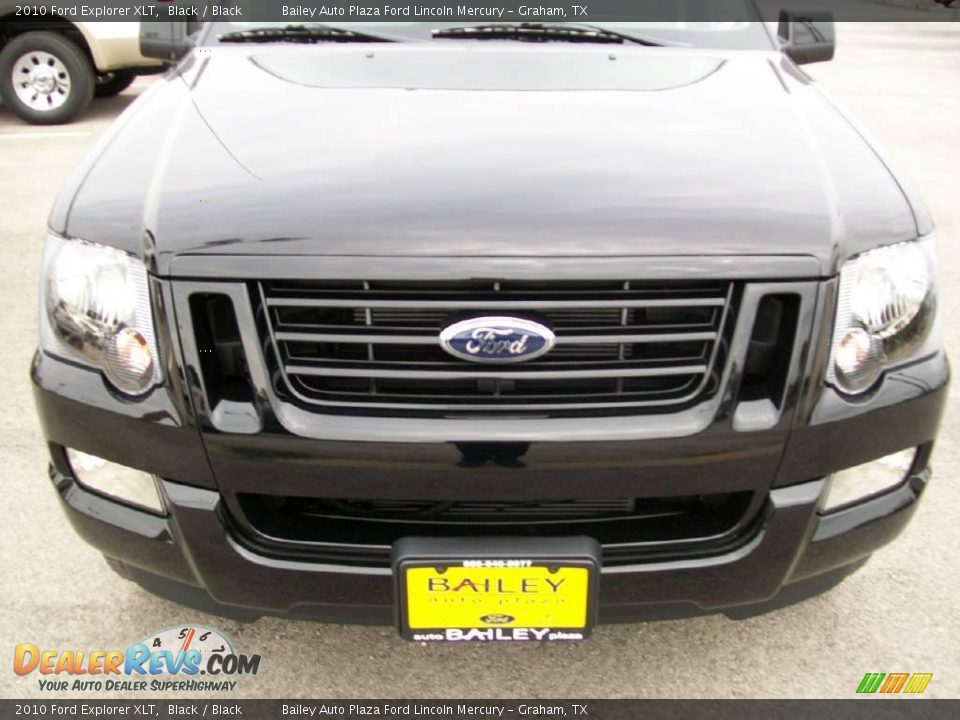 2010 Ford Explorer XLT Black / Black Photo #1