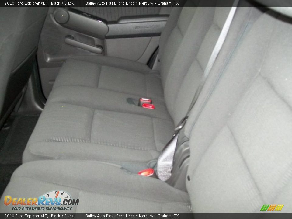 2010 Ford Explorer XLT Black / Black Photo #5