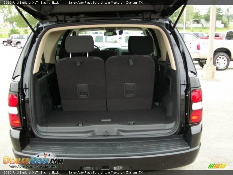 2010 Ford Explorer XLT Black / Black Photo #8
