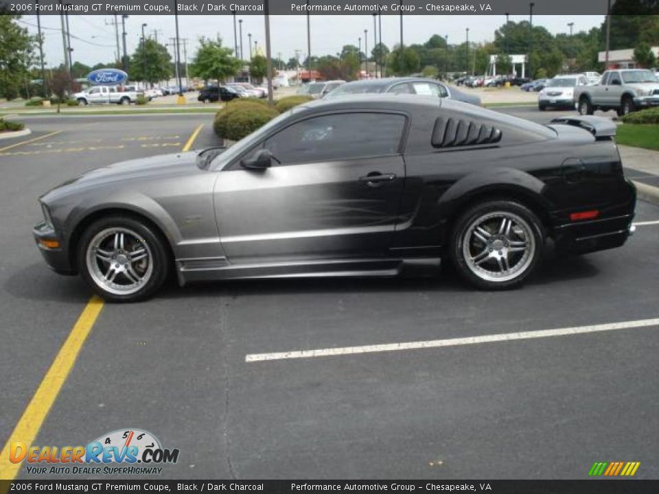 2006 Ford Mustang GT Premium Coupe Black / Dark Charcoal Photo #2