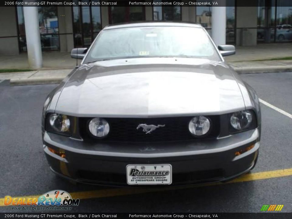 2006 Ford Mustang GT Premium Coupe Black / Dark Charcoal Photo #8
