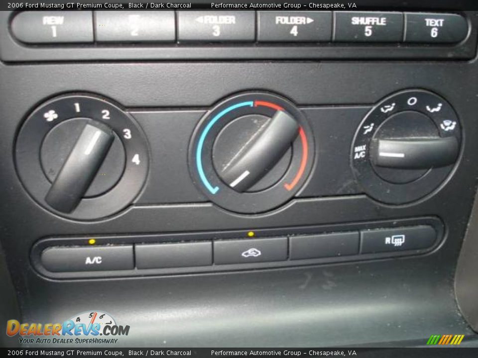 2006 Ford Mustang GT Premium Coupe Black / Dark Charcoal Photo #14