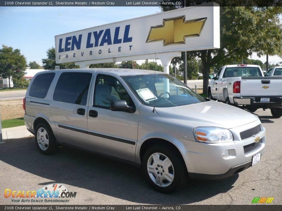 2008 Chevrolet Uplander LS Silverstone Metallic / Medium Gray Photo #1