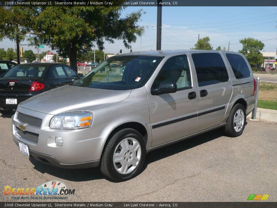 2008 Chevrolet Uplander LS Silverstone Metallic / Medium Gray Photo #3
