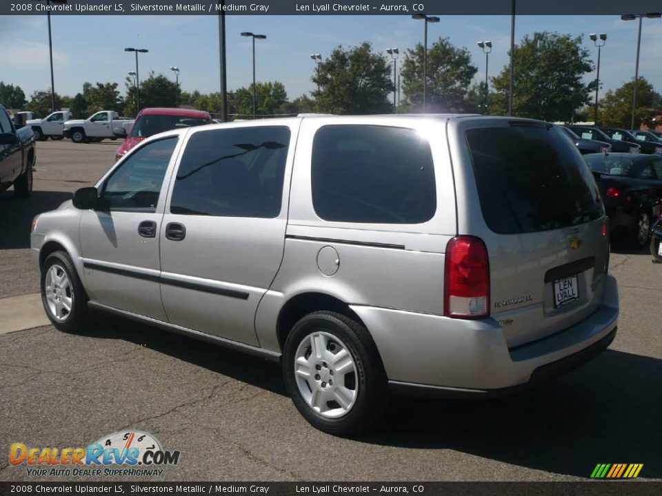 2008 Chevrolet Uplander LS Silverstone Metallic / Medium Gray Photo #4