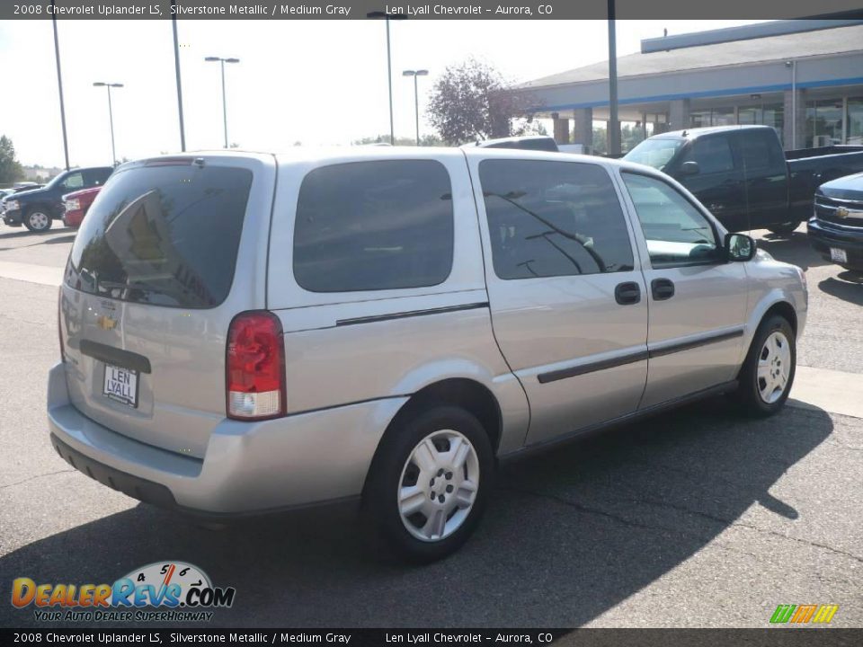 2008 Chevrolet Uplander LS Silverstone Metallic / Medium Gray Photo #6
