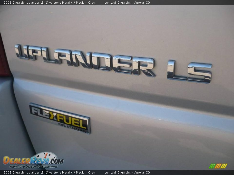 2008 Chevrolet Uplander LS Silverstone Metallic / Medium Gray Photo #12