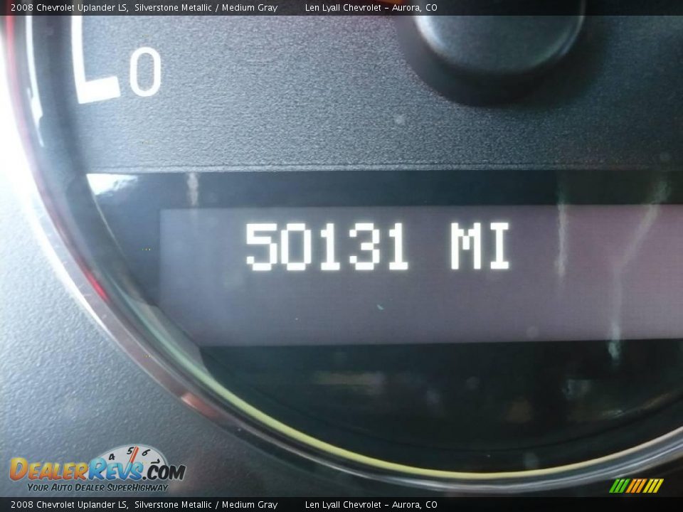 2008 Chevrolet Uplander LS Silverstone Metallic / Medium Gray Photo #25