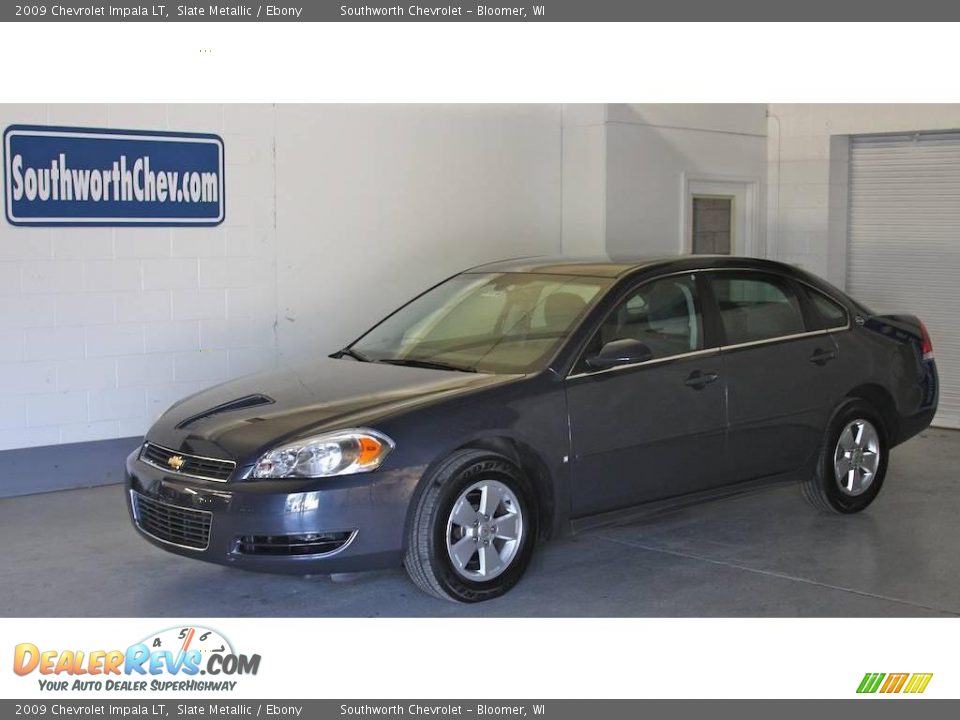 2009 Chevrolet Impala LT Slate Metallic / Ebony Photo #1