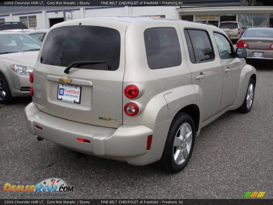 2009 Chevrolet HHR LT Gold Mist Metallic / Ebony Photo #4